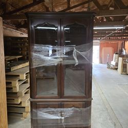 Corner Curio Cabinet