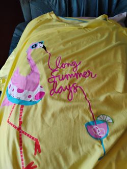 Ladies tshirt nightie