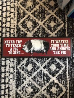 Wood Wall Art Decor Sign