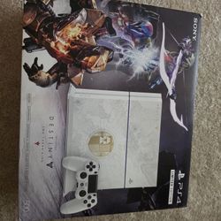 Playstation 4 White & Gold Destiny Edition