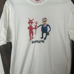 Supreme Devil Tee Size L (worn once )