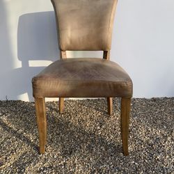 RH Adele Leather Dining Chairs – Set of 6 – Restoration Hardware