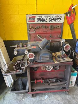 Ammco disc and drum resurfacing machine