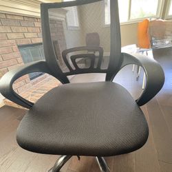 Desk chair, adjustable