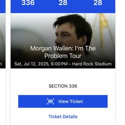 Morgan Wallen tickets 