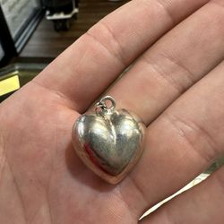 Silver Charm Heart 925 