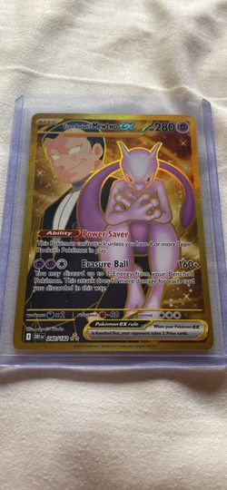 Team Rockets Mewtwo Gold