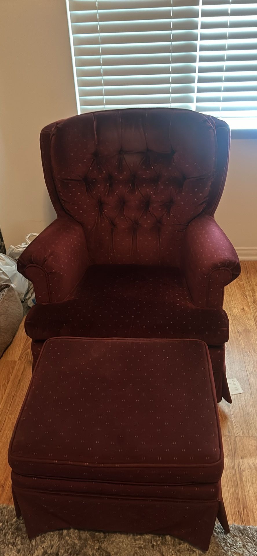 Red Antique Chair