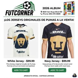 Pumas UNAM originales jerseys