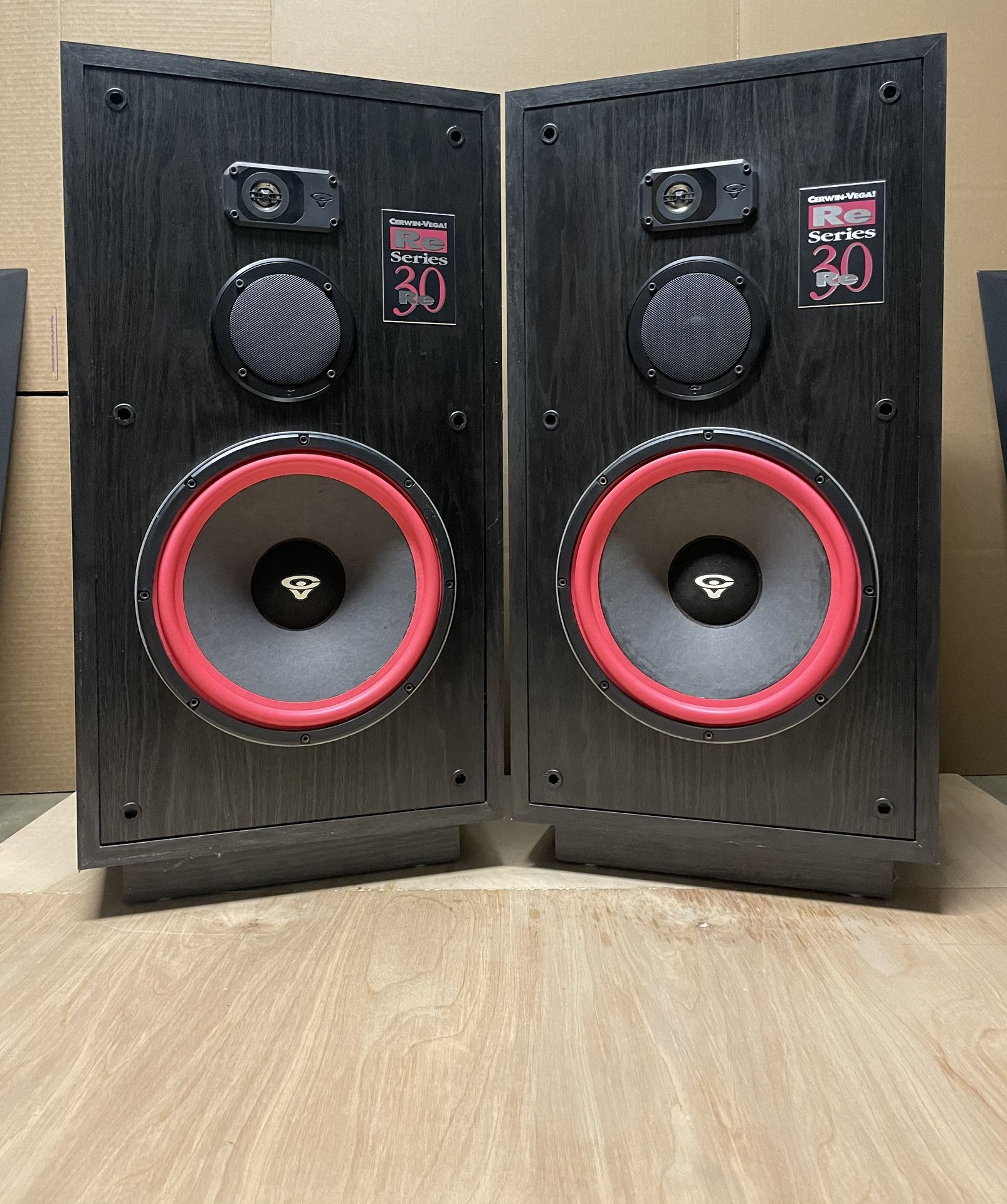 Cerwin Vega RE Series 30 Speakers Pair