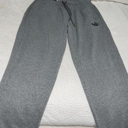 Grey Puma Sweatpants 