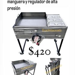 Parillaa Nuevas/ Planchas Nuevas/ Comales / Ext 