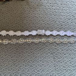 Wedding Dress Jeweled Belt or Sash- BHLDN Anthropologie