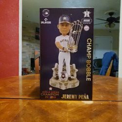 Jeremy Pena 2022 World Series Champ Bobble Head Gold Rush Astros  MVP