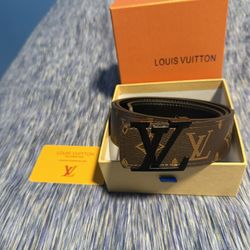 LV Belt Black & Brown