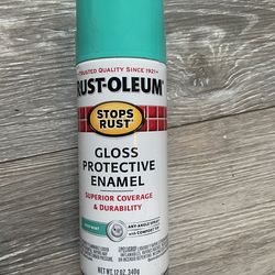 Rustoleum spray paint deep mint