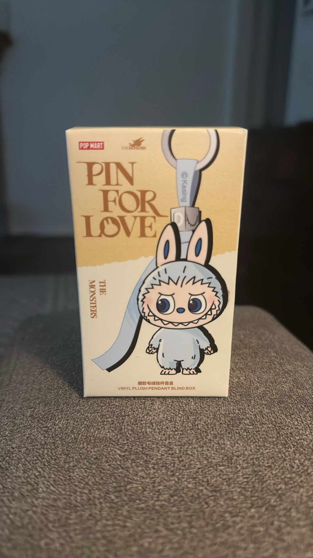 Labubu Pin For Love Letter A From Pop Mart
