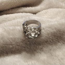 Silver Ring  Size 7 