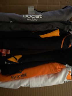 Boost Mobil work shirts