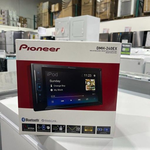 Pioneer 6.2-inch Double-din Digital Receiver Bluetooth Radio De Carro Reproductor Dmh-240ex