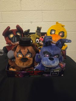 Jazwares Fnaf Nightmare Plushies