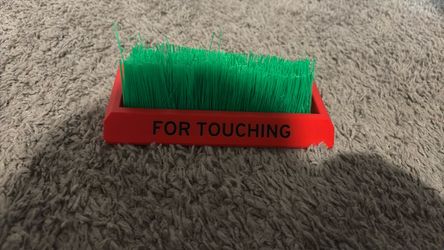 For touching stress, relief grass
