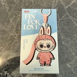 Labubu Pin For Love Letter U Brand New Sealed From PopMart App
