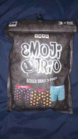SWAG Emoji Trio Boxer Brief