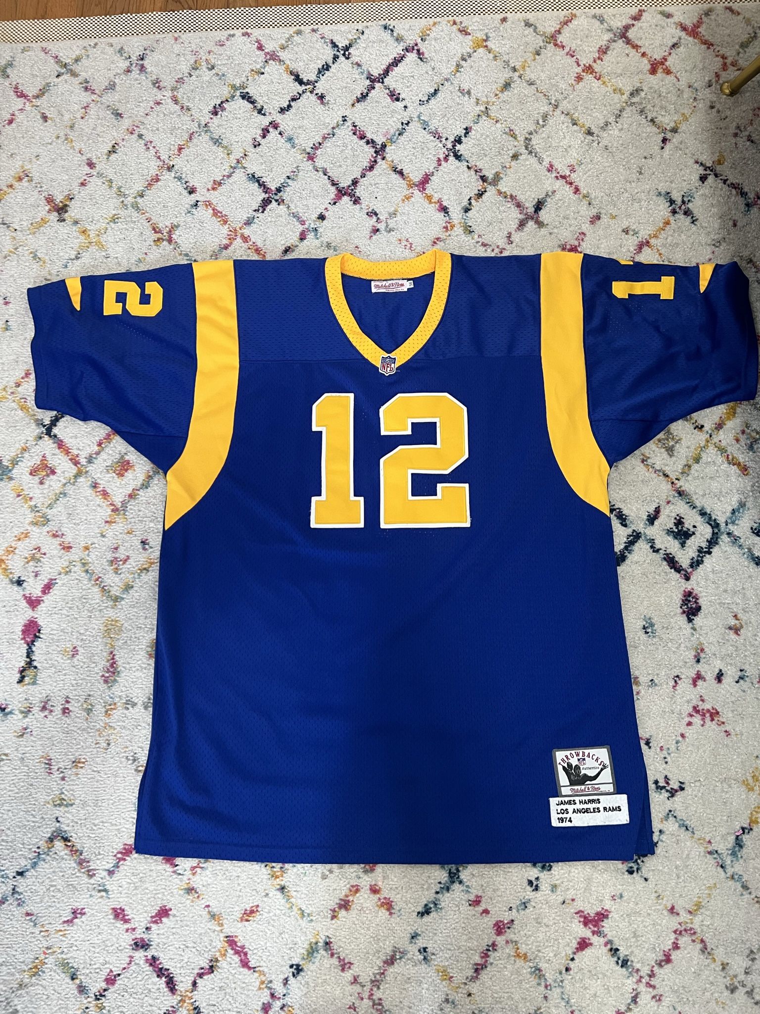 Mitchell & Ness Los Ángeles Rams; James Harris Jersey for Sale in New York,  NY - OfferUp