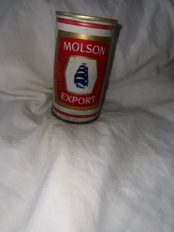 MOLSON EXPORT Vintage collectors 12 ounce can.