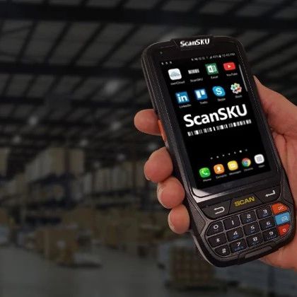 ScanSku ANDROID BARCODE SCANNER- RUGGED M SERIES (1D & 2D)