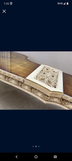 Antique French Provincial Coffee Table - Very Rare and Unique