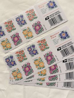 *MINT* Moutain Flora FOREVER STAMPS 100PCS/5BOOKS