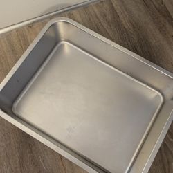 Stainless Steel Cat Litter Box 