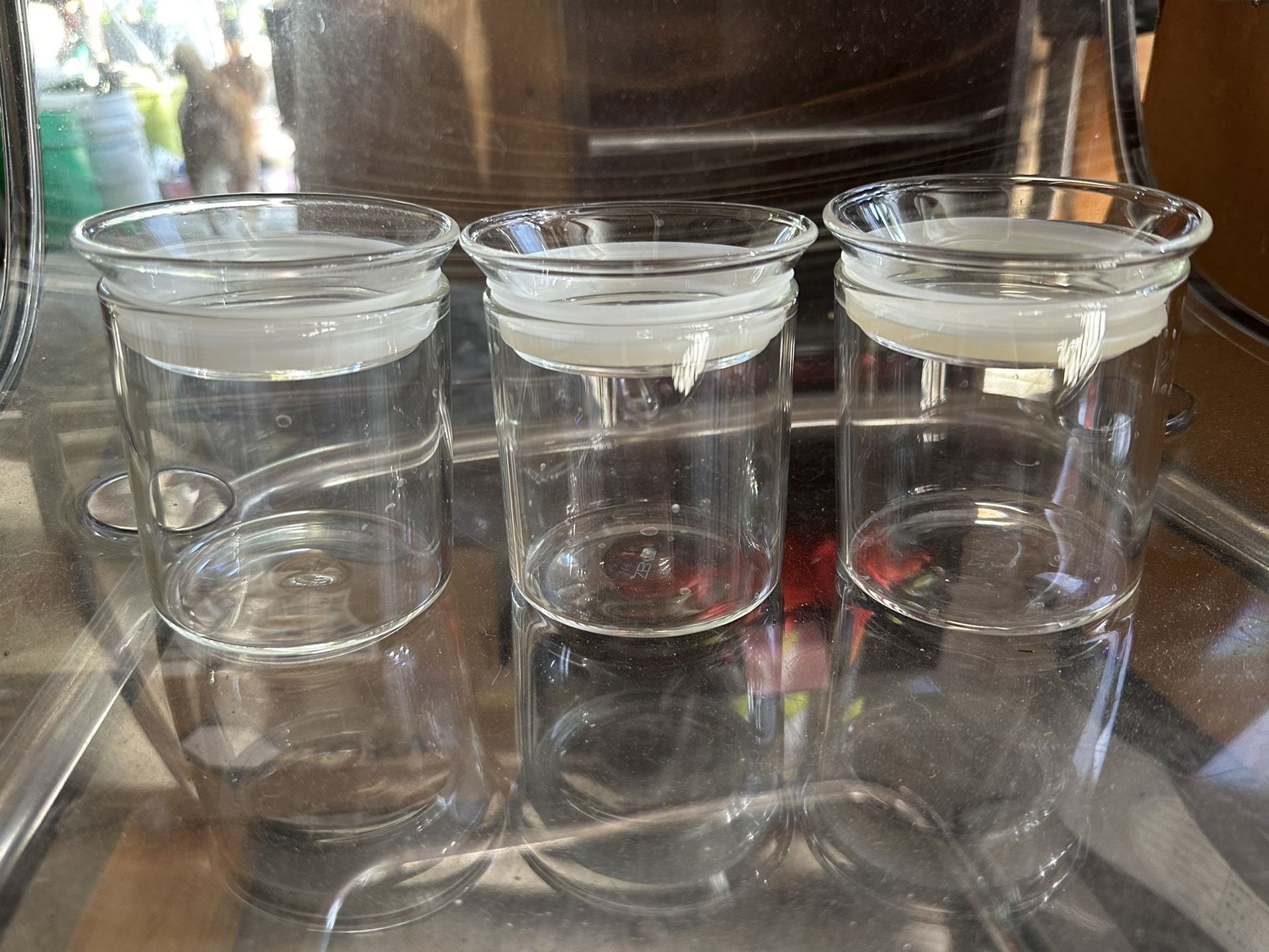 Glass Jar With Airtight lid