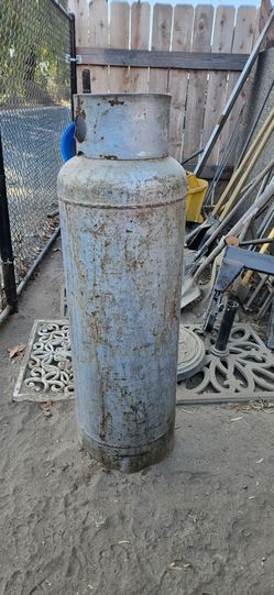 Large propane tank