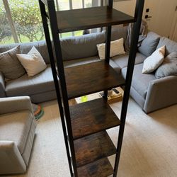 6 Tier Bookshelf - Like New!