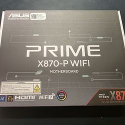 New Sealed ASUS PRIME X870-P Wifi Motherboard 