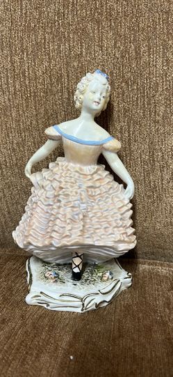 R.P.I. Tuesdays Child Porcelain Ballerina Figurine