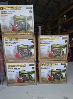 TRI FUEL POWERED PORTABLE GENERATOR ($320 each one )