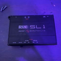 Serato - Scratch Live - Rane - SL1 SL-1 SL 1