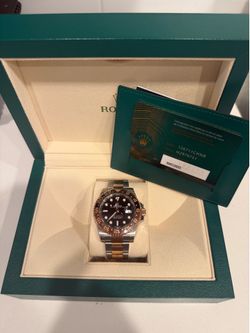 2023 Rolex GMT Rootbeer for sale