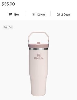 New Stanley Iceflow Insulated cup with handle 30oz