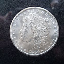 1880-CC Morgan Silver Dollar Gem White
