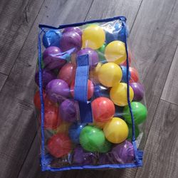 Bag Of Plastic Play Balls  Ball Pit 