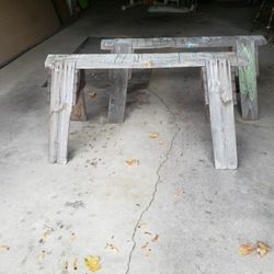 Rustic Saw Horses