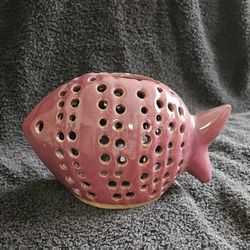 Purple Ceramic Fish