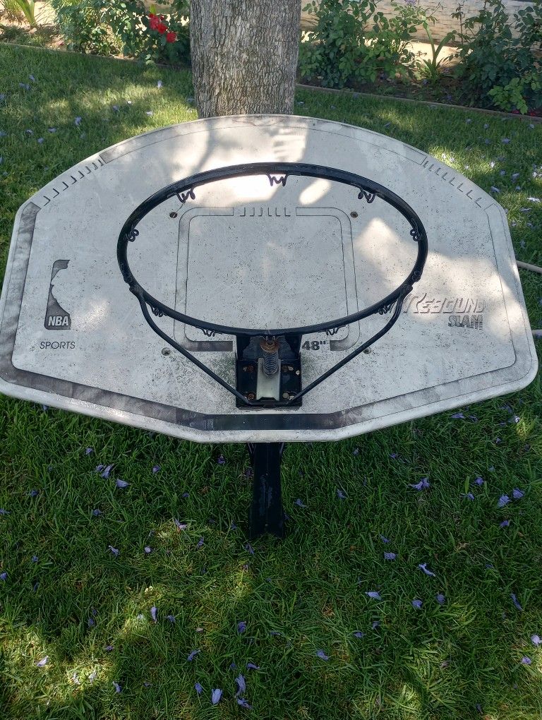 Basketball Backboard And Hoop