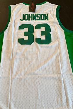 Magic Johnson Michigan St Jersey. New