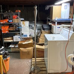 Nickel Finish Floor Lamp (parts Only)